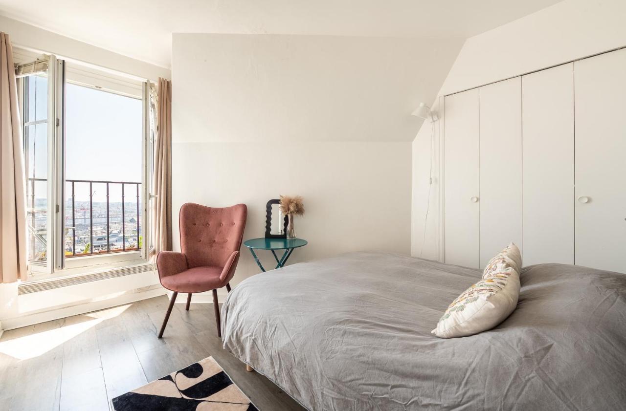 In Front Of The Sacre Coeur - 2 Bedrooms With Elevator Parijs Buitenkant foto