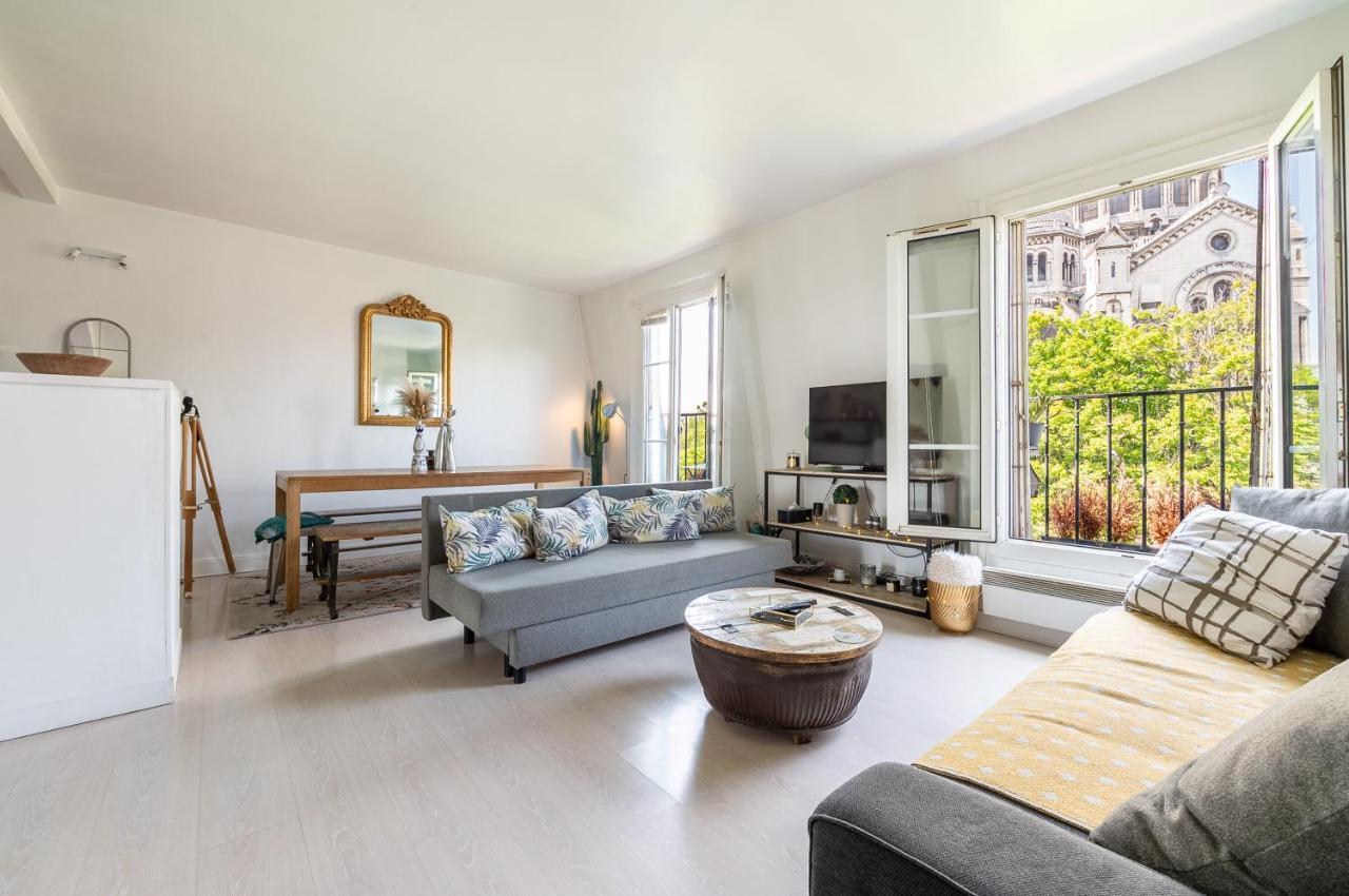 In Front Of The Sacre Coeur - 2 Bedrooms With Elevator Parijs Buitenkant foto